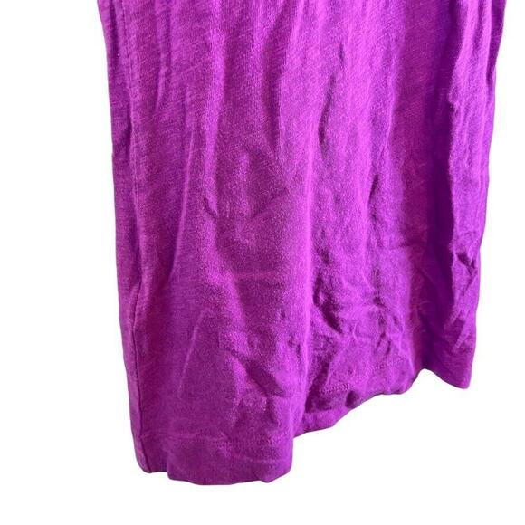 Eddie Bauer Womens Crochet Knit 100% Cotton Sleeveless Purple Casual Dress Small - Picture 4 of 16